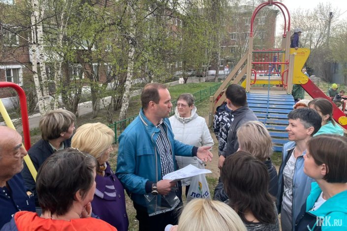   Алексей Кудрявцев на встрече с избирателями