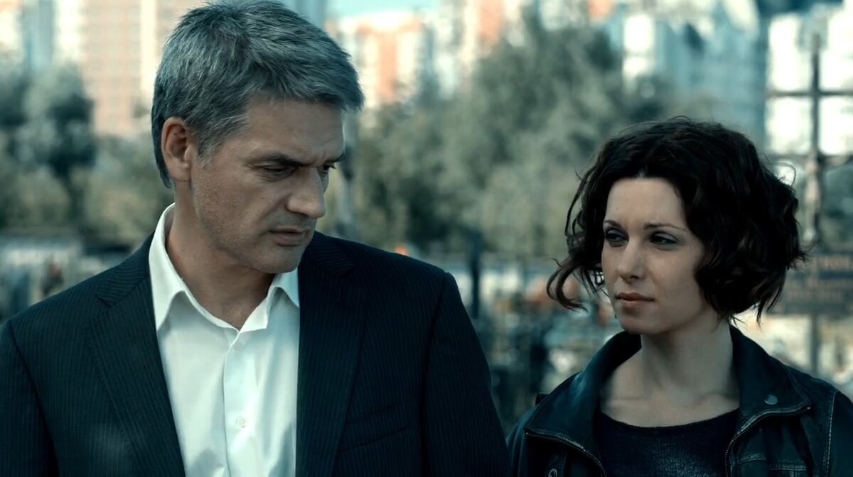 Кадр из сериала "Прощай любимая...".