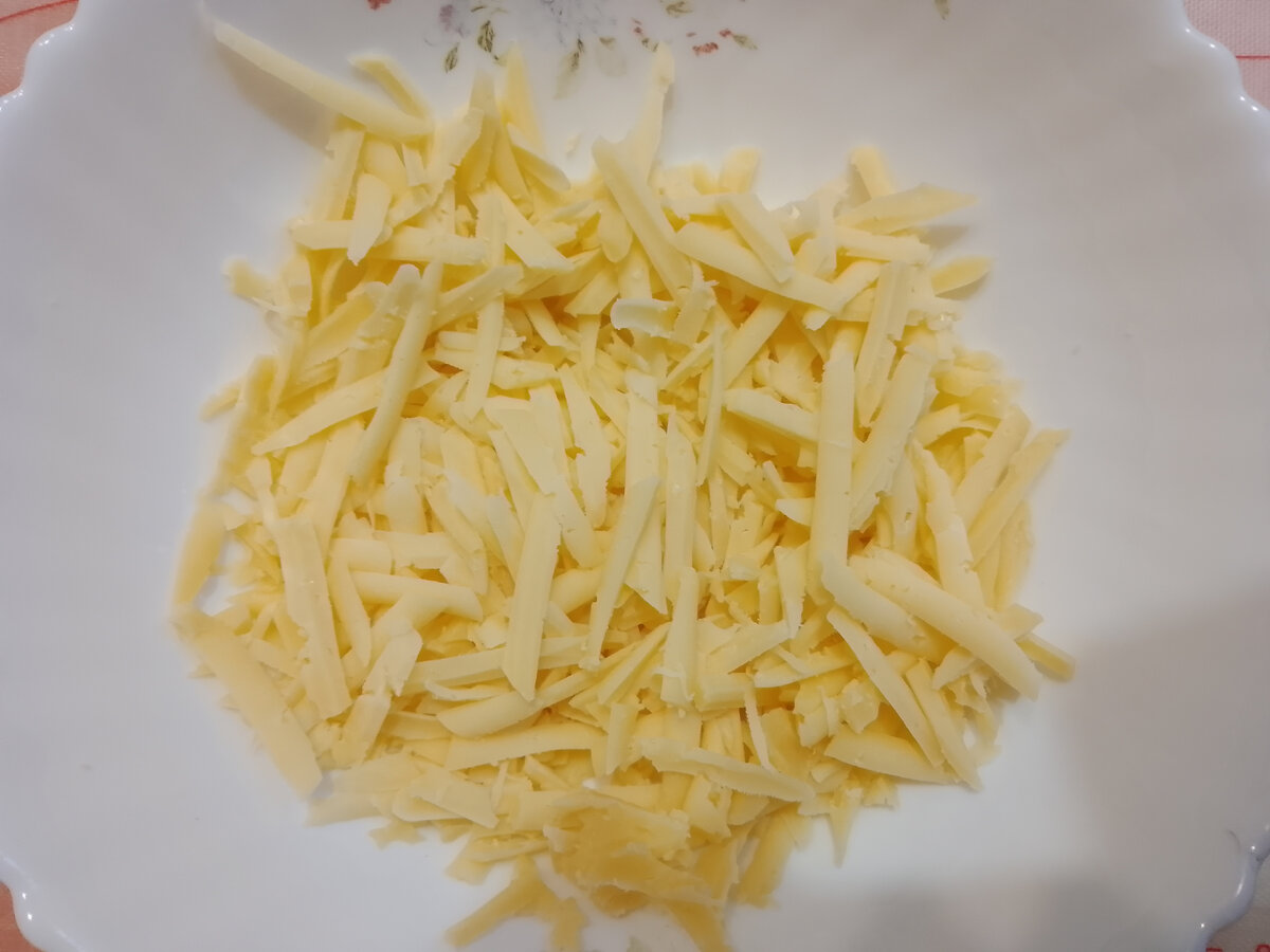 Сыр, натертый на терке