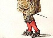 Мещанин во дворянстве. Фрагмент. Господин Журден, увиденный глазами актёра и художника Жеффруа (1804—1895) источник: wikipedia.org