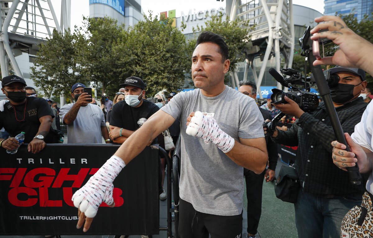    Оскар де ла Хойя  EPA-EFE/CAROLINE BREHMAN