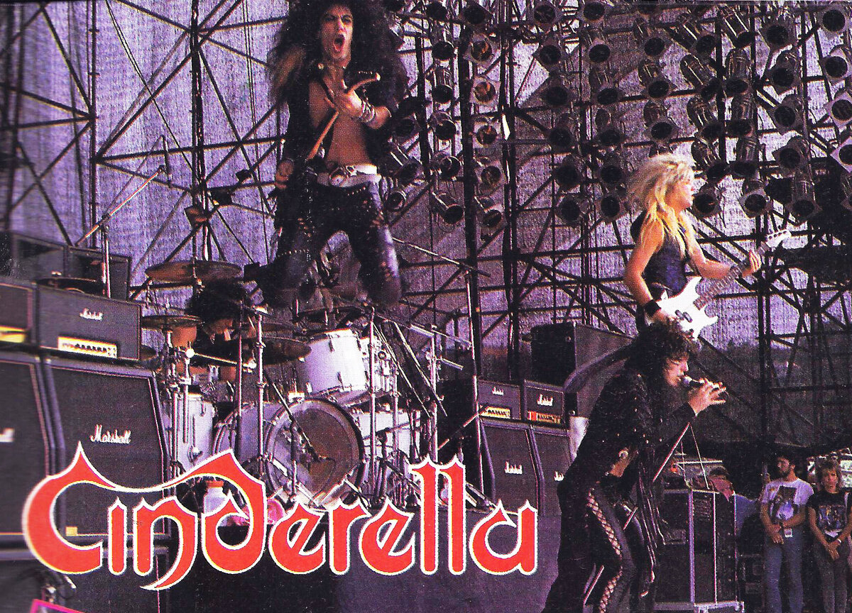 Cinderella на фестивале Monsters Of Rock 1987 в Германии