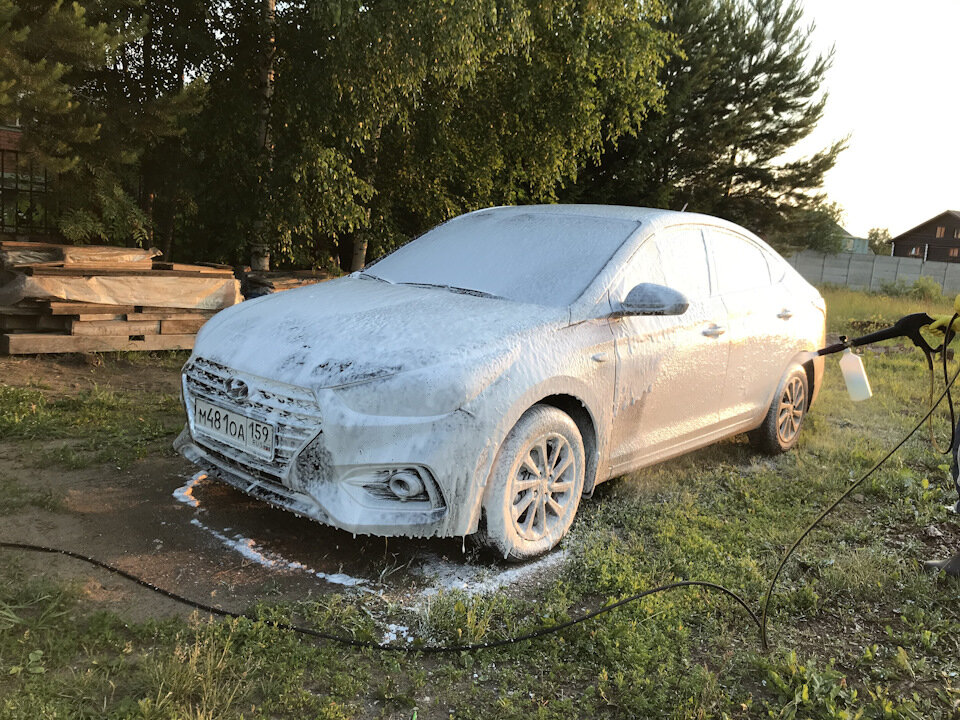 процесс мойки