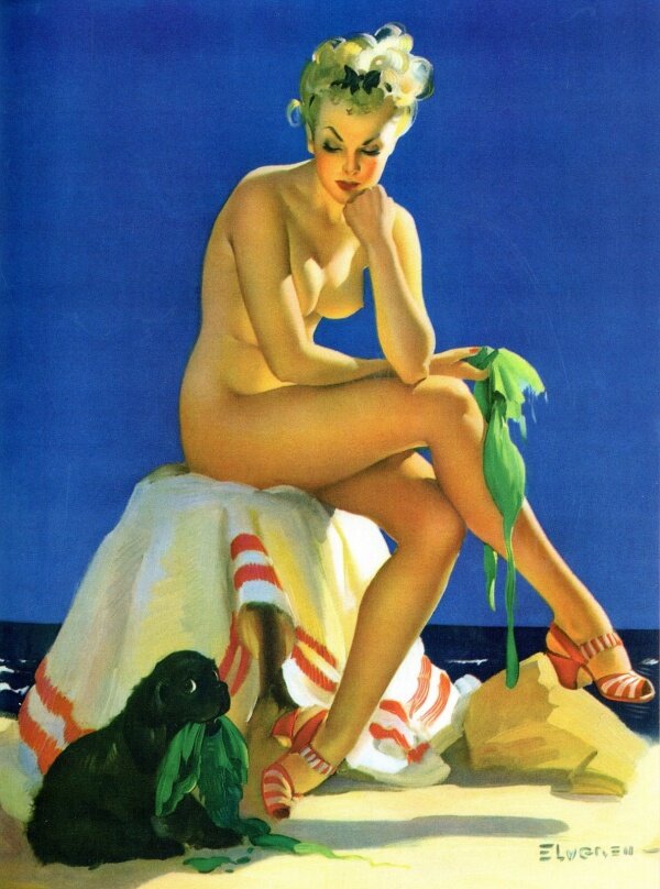 © Джил Элвгрен / Gil Elvgren / 1914-1980 год 
