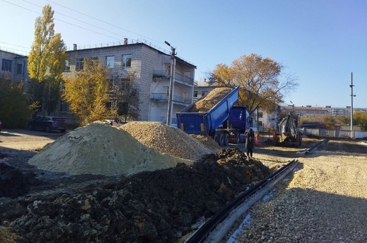    В Кировском районе Волгограда строят ФОК для юных спортсменов и жителей