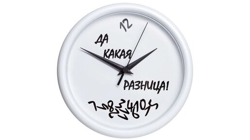 Будильник time. Будильник на руке. Горячее время. Часы да какая разница. Будильник ф-4005-3, гранат.