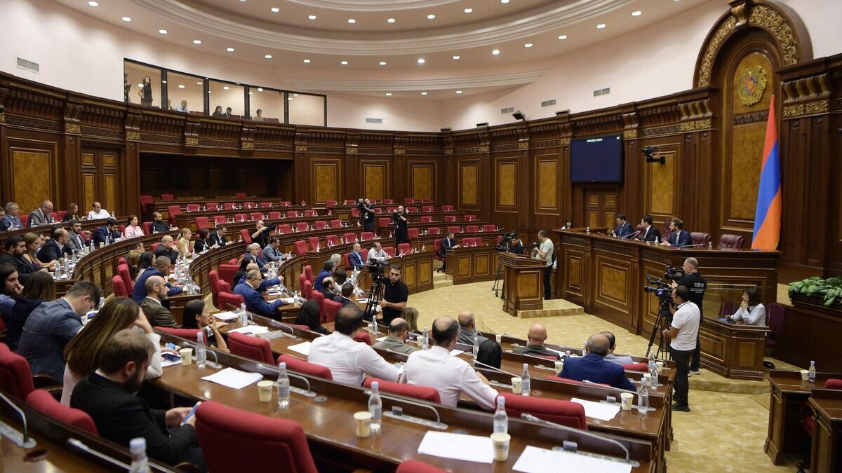    На заседании парламента Армении в Ереване© Sputnik / Асатур Есаянц