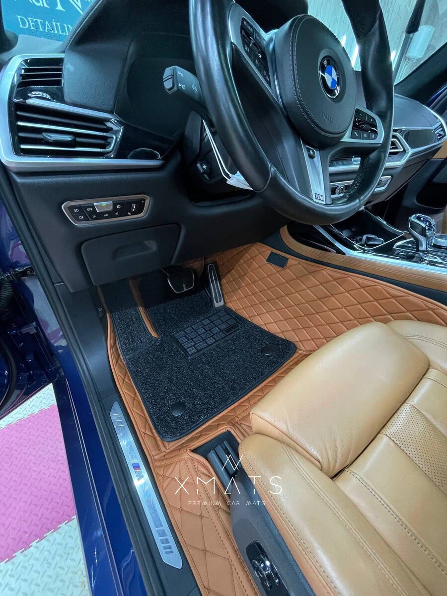 Коврики из экокожи на BMW X7 G07