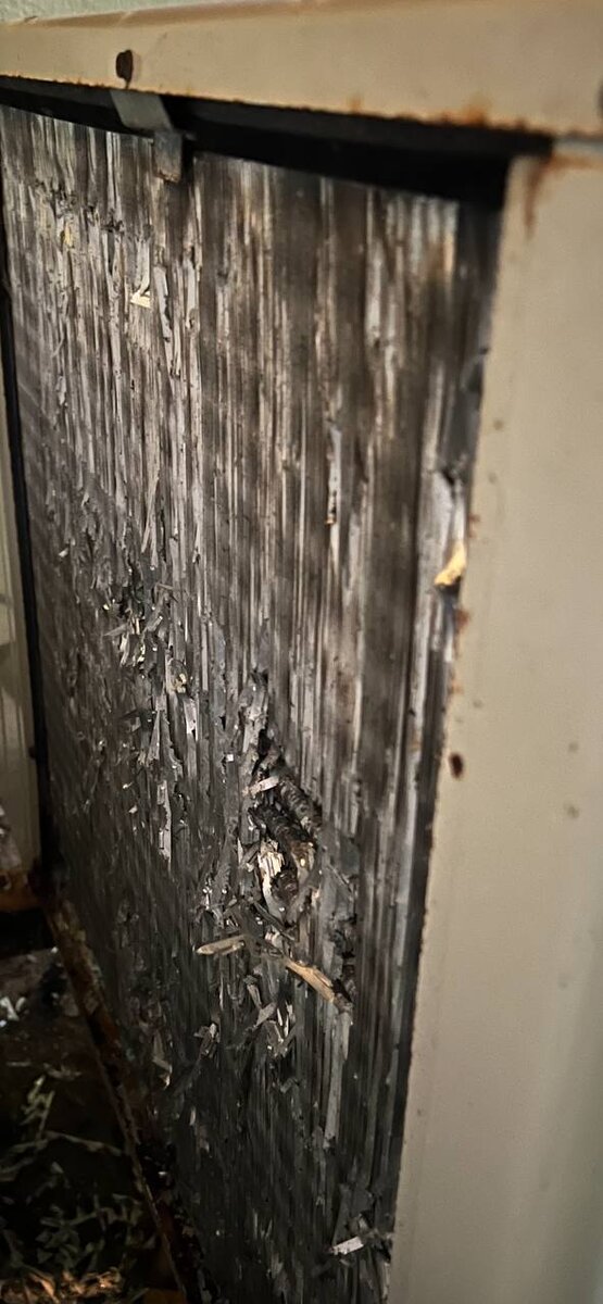 На фото радиатор ТН, который приобретался нашим клиентом самостоятельно у непроверенного производителя! 