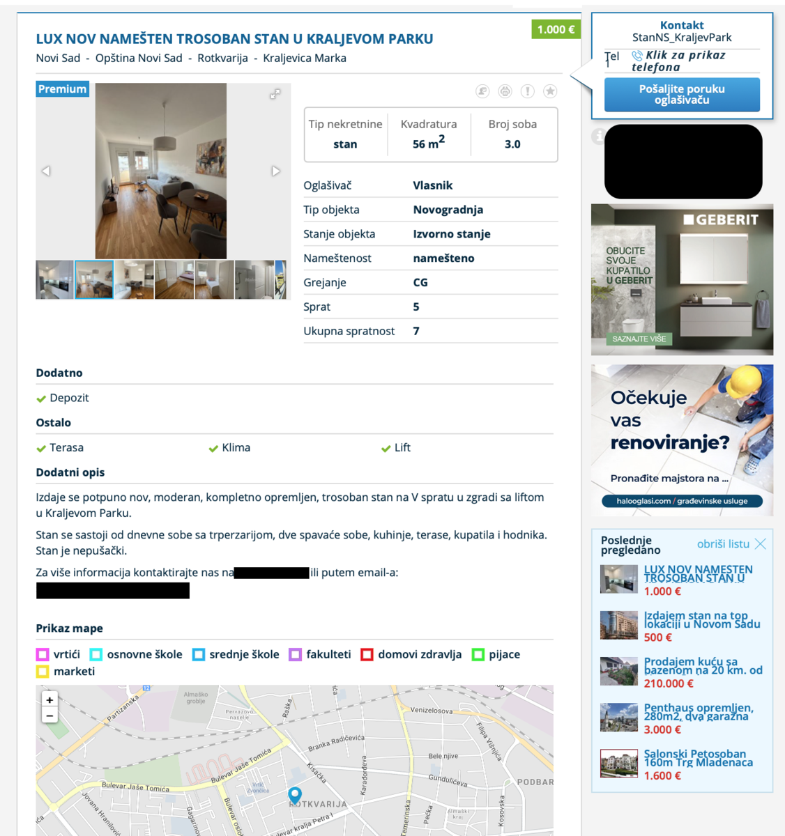 Кто такой vlasnik и что означает Izvorno stanje?