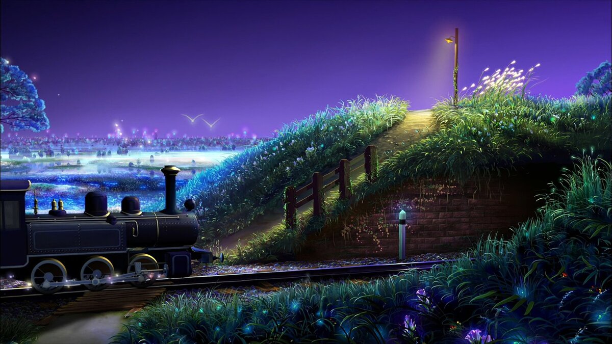 Ночь на галактической железной дороге — аниме фильм произведенный в середине восьмидесятых и визуально не характерен для аниме того времени, даже получил приз за новаторский подход в области...