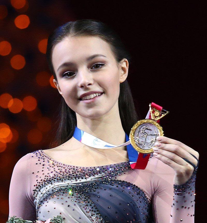 Чемпионка мира по фигурному катанию Анна Щербакова