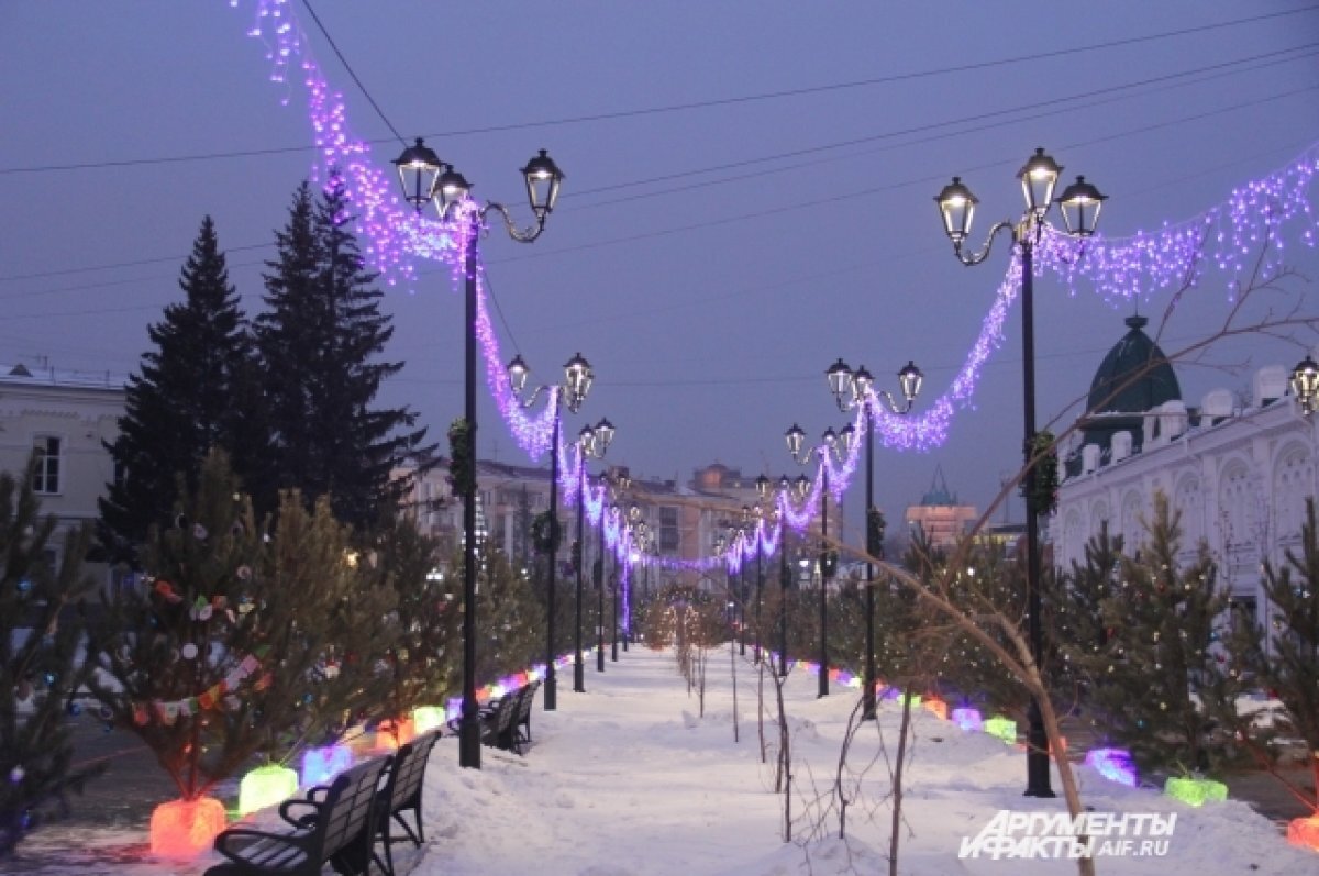    У омского цирка, где установят главную ёлку, появятся горки за 2 млн руб.