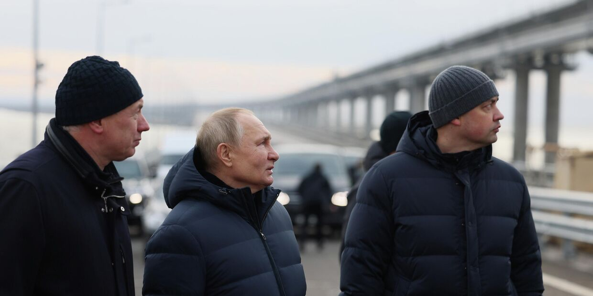 В.В. Путин и Марат Хуснуллин