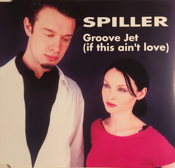 Обложка CD-сингла Spiller – Groovejet (If This Ain't Love). 2000 г.