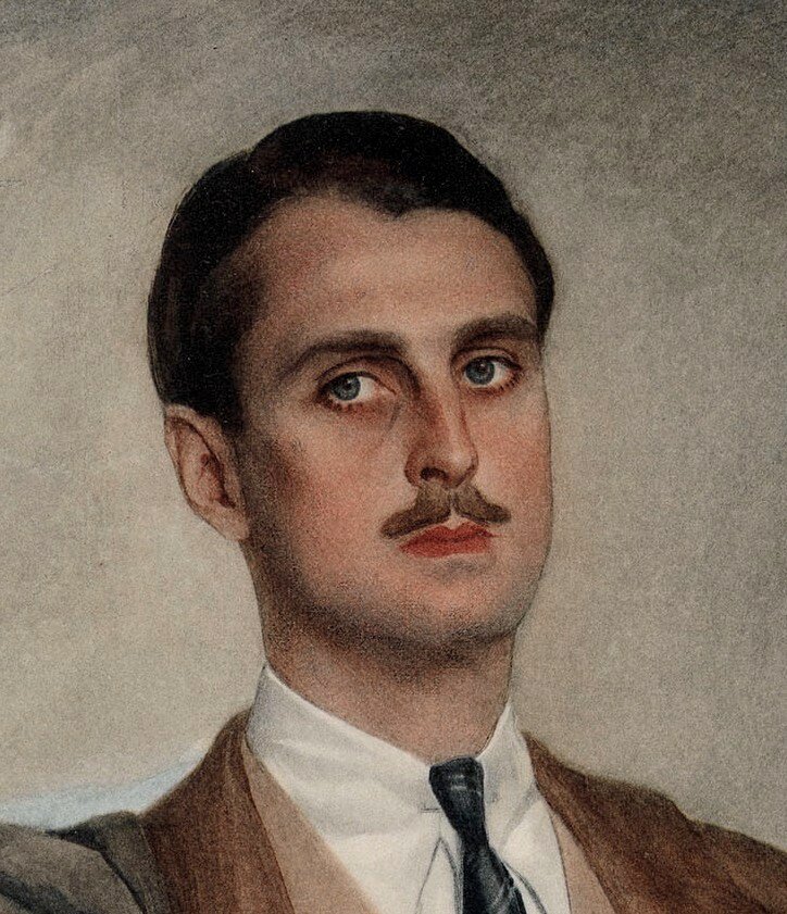Портрет князя Сергея Оболенского (фрагмент). Художник Савелий Сорин