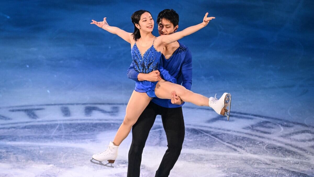    Риу Миура и Рюити Кихара© AFP 2022 / YUICHI YAMAZAKI