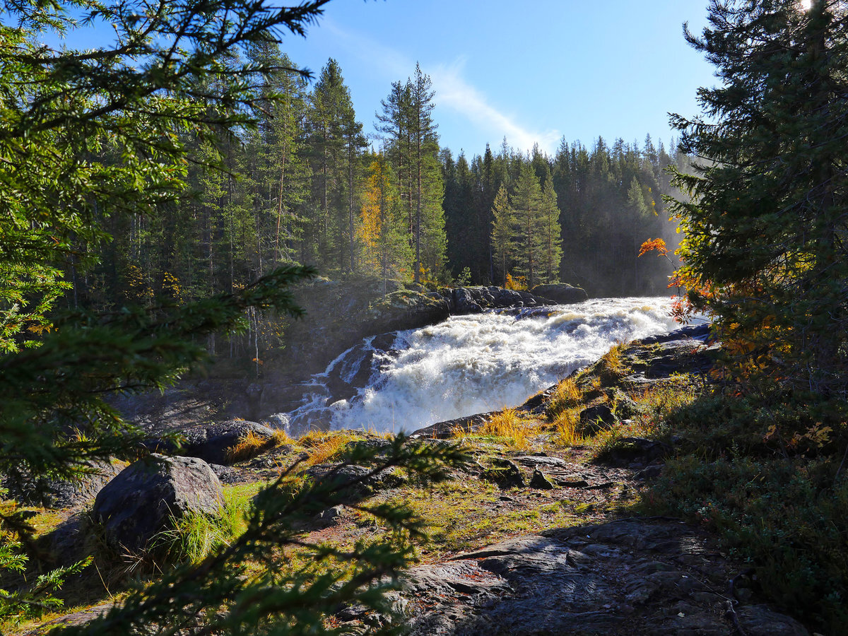 Водопад Куми Карелия