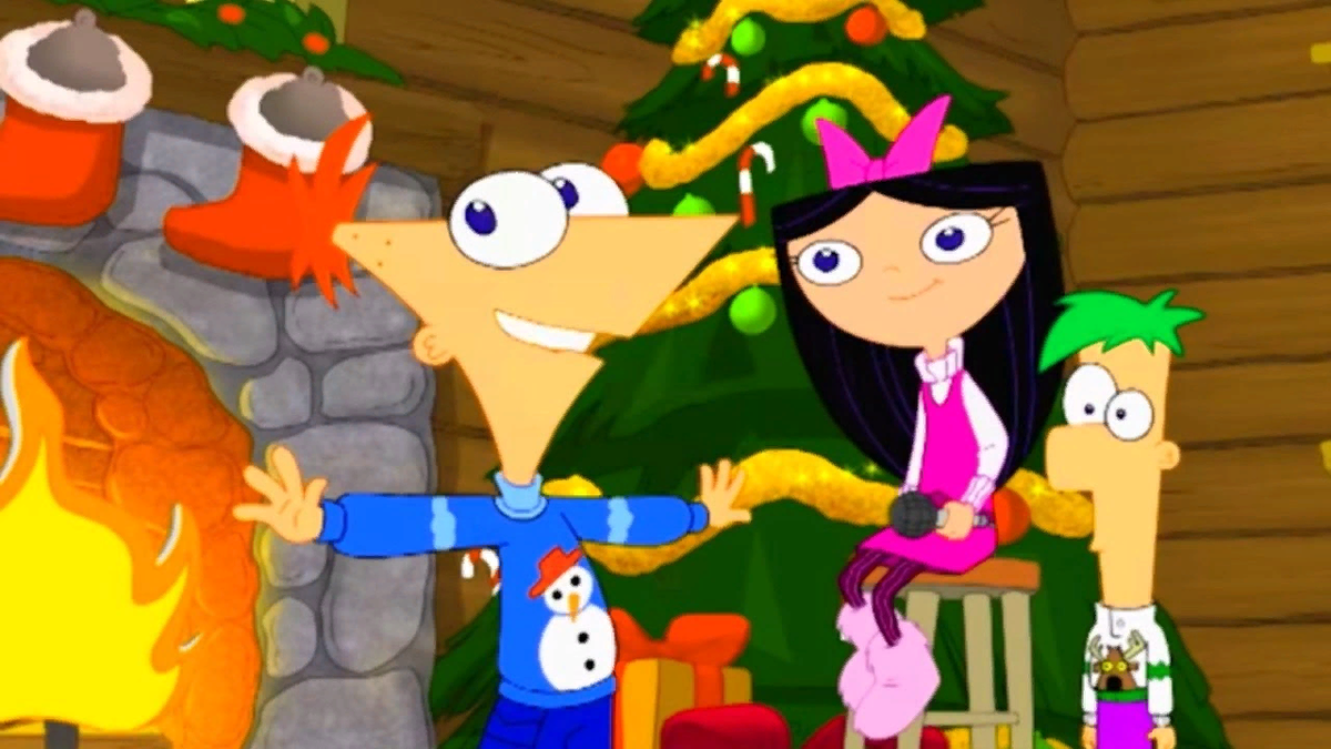 Жесть, волос Финеса не видно, они сливаются с носком...