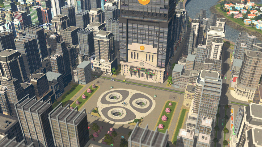    К Cities: Skylines выпустили мини-дополнение Financial Districts