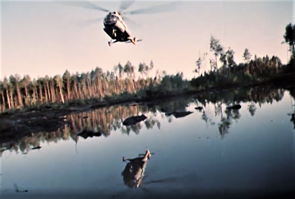 Кадр из телефильма "На таежных ветрах" (1979)