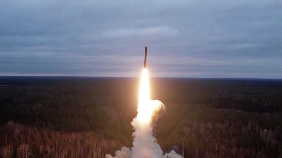    Запуск межконтинентальной баллистической ракеты РС-24 "Ярс"© Минобороны РФ