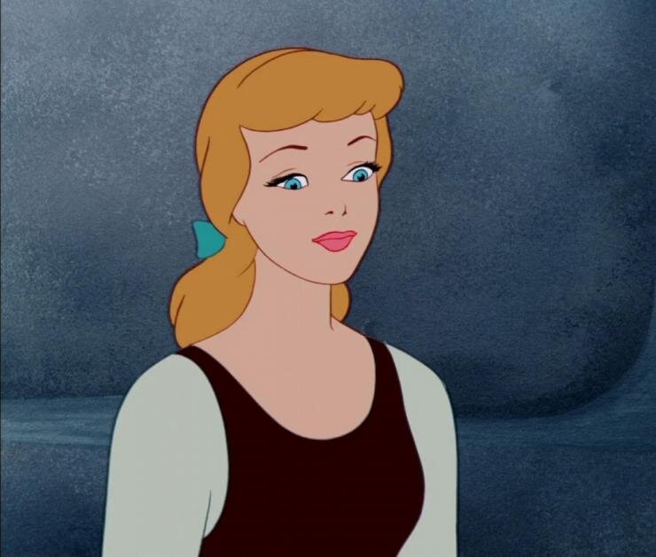 Золушка. Кадр из м/ф "Золушка" (США, 1949). Источник изображения: https://toralostfilm.top/torrentom-satrip/26220-zolushka.html