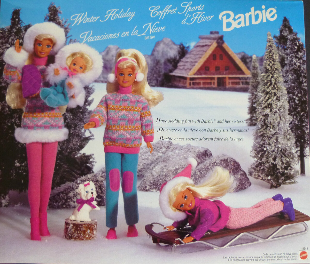 Прогулка с сёстрами из набора Barbie Winter Holiday | Коллекция кукол | Дзен