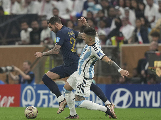     Энцо Фернандес (справа). Фото: Hasan Bratic/globallookpress.com