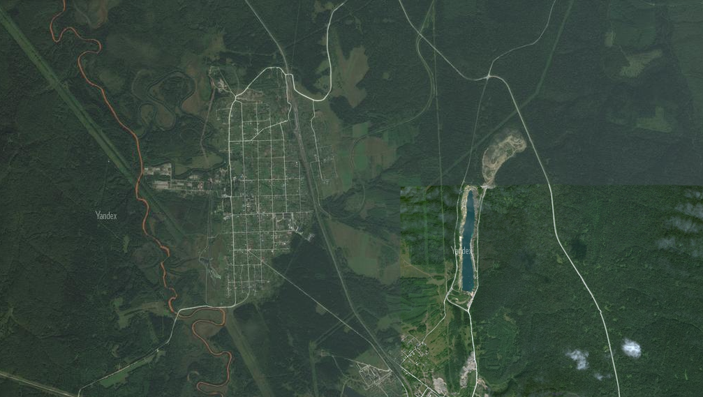 Поселок Всеволодо-Вильва, источник изображения Яндекс. Карты