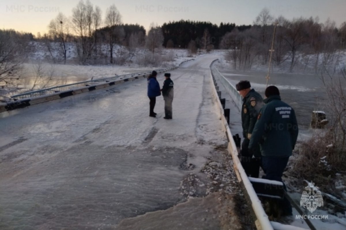    Ранее подтопленные мосты в Тульской области открыли для движения