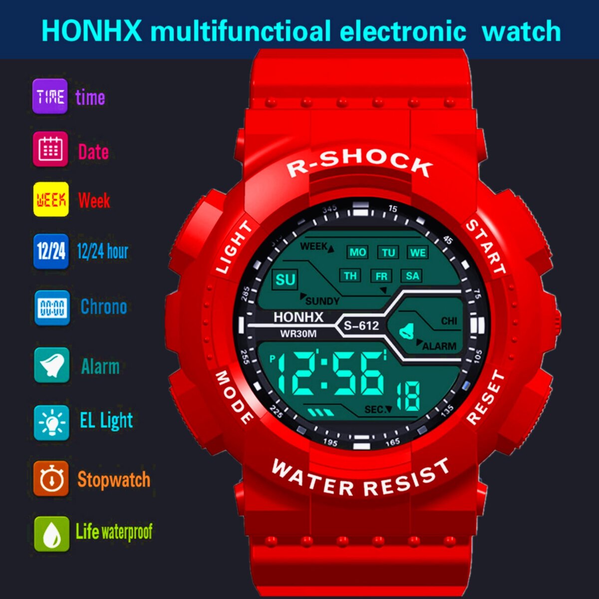 Водонепроницаемые часы