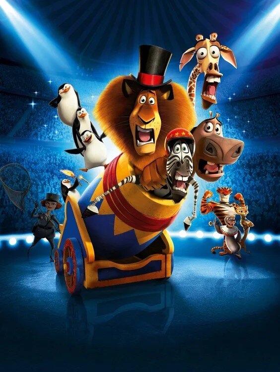 "Мадагаскар 3". Изображение взято из свободных источников