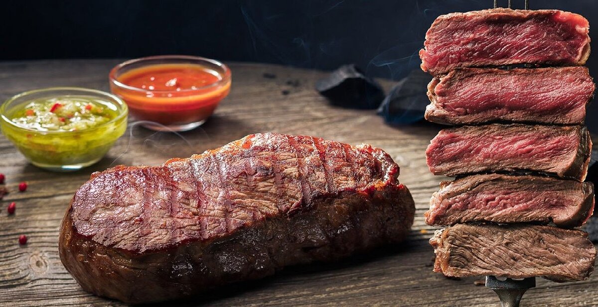 Наглядный пример мяса в разрезе!