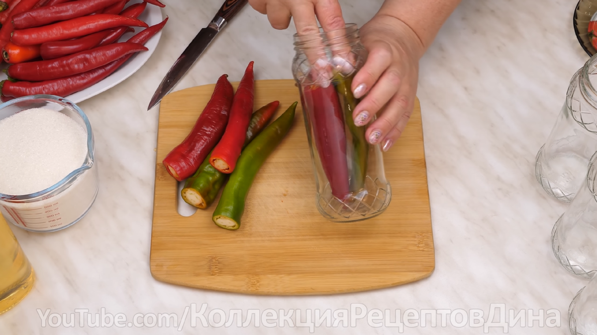 Рецепт перца в кисло сладкой заливке