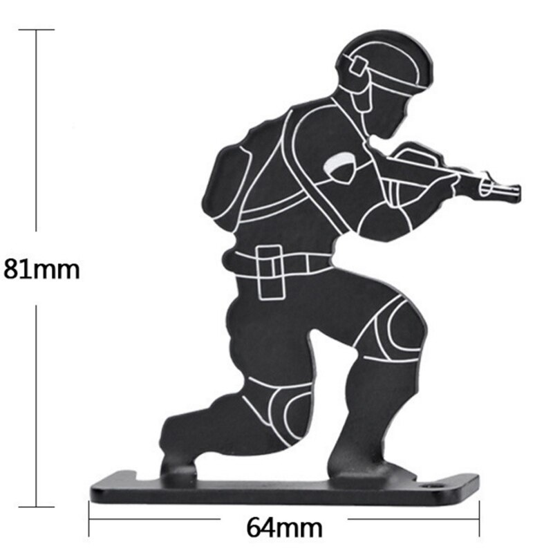 Солдатики контур мишень