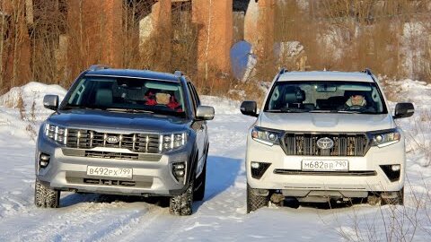 Toyota Land Cruiser Prado или  Kia Mohave? Сражение рамных. ТЕСТ ДРАЙВ ОБЗОР 2021