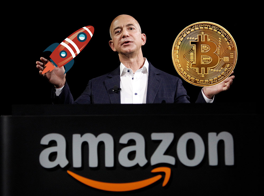 Торговый гигант Амазон планирует легализовать криптовалюту в Мире