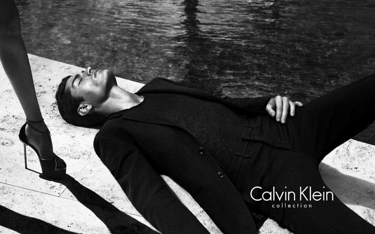 Calvin klein 2025 black and white