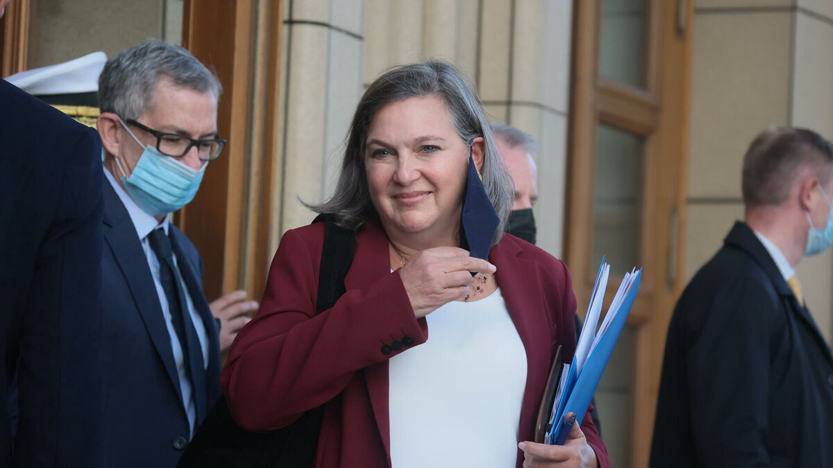 Нуланд в Москве. Фото из свободных источников