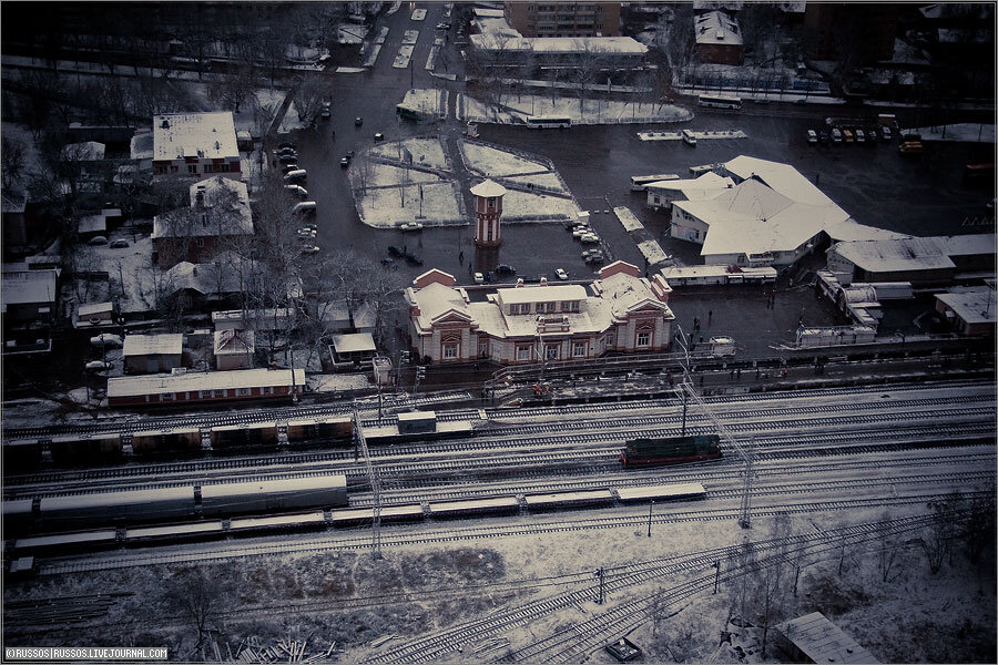 Железнодорожная станция Дмитров.