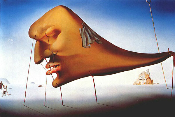 Изображение: картина «Сон» Сальвадора Дали