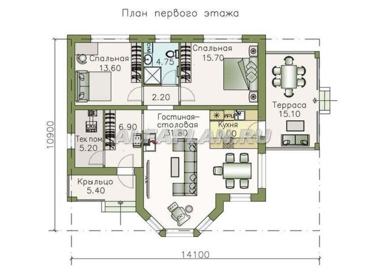 Красивые загородные дома и коттеджи: варианты, картинки, фото