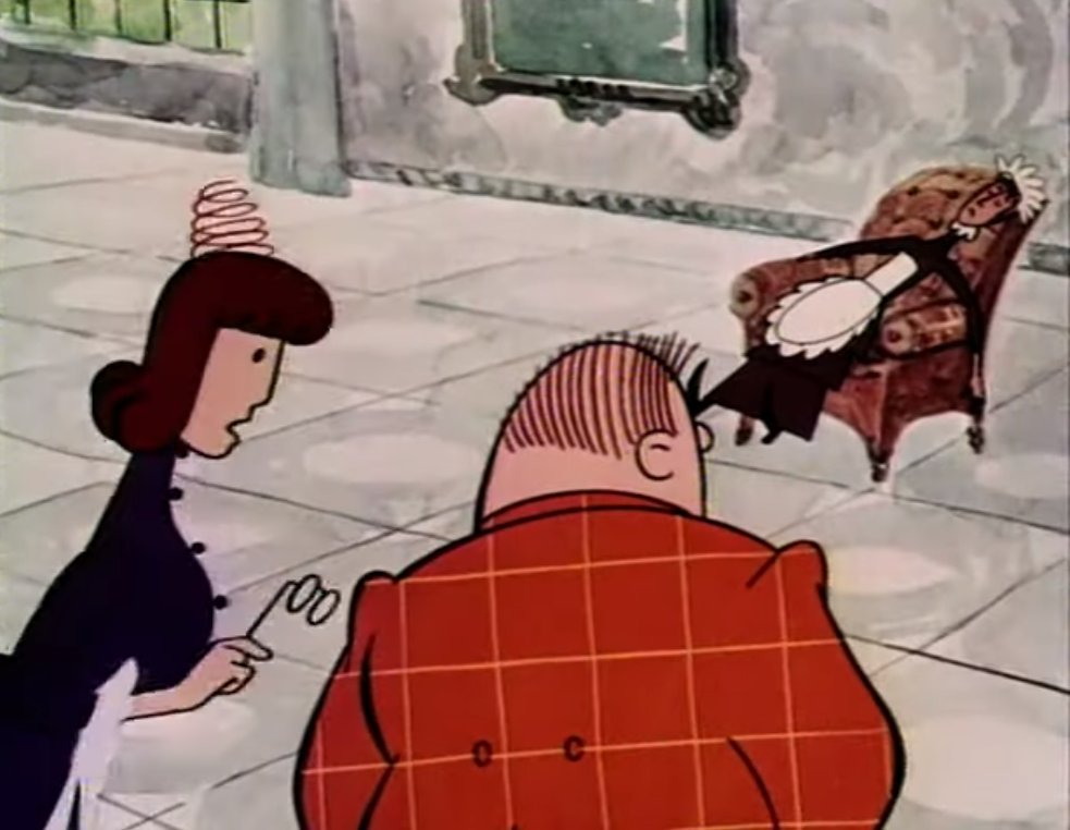 - Как быть, если эта особа из-за каждого пустяка будет падать в обморок, а?                           - Вычти у неё из жалованья, как за разбитую посуду, и обмороки сразу же прекратятся.
