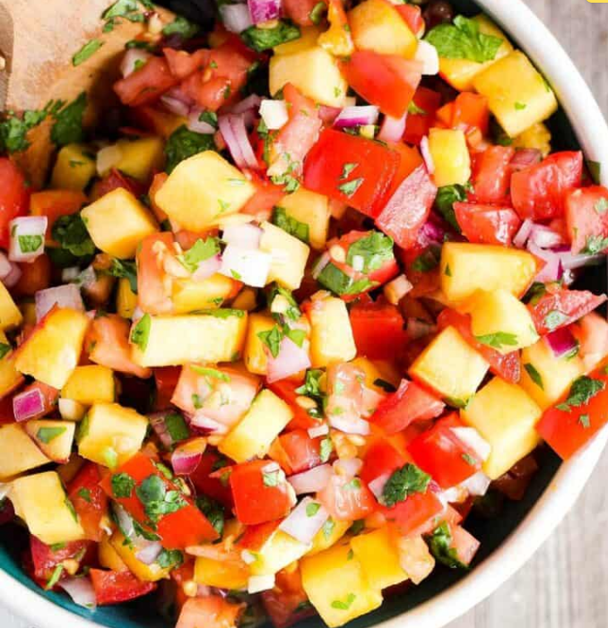 Легкий освежающий , бодрящий, свежий салатик