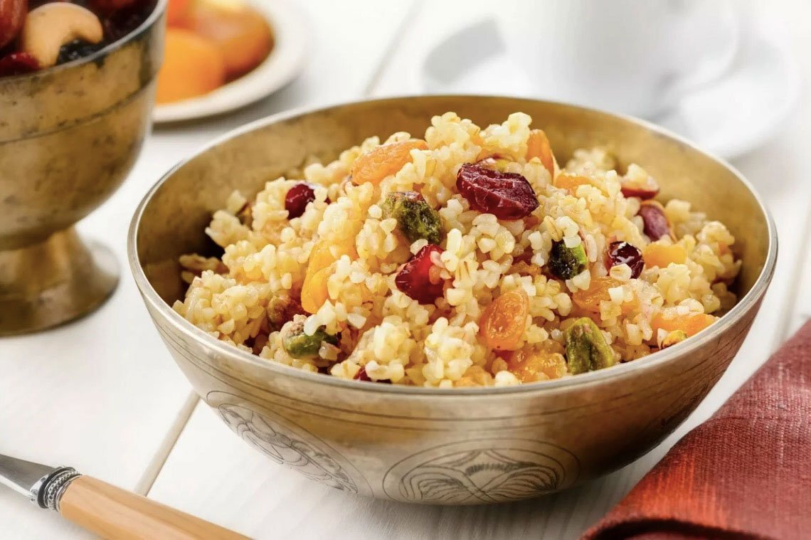 Кутья из булгура.