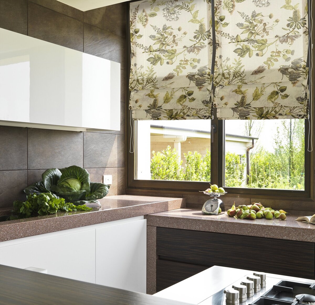 Необычные шторы на кухню своими руками: 83 фото дизайна