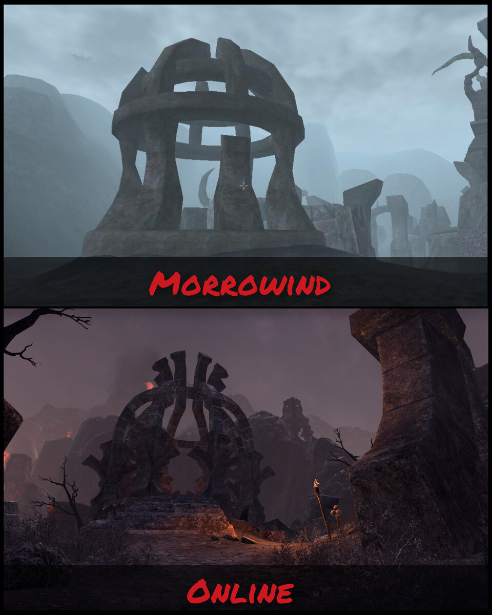 Зергонипал в Morrowind и Online