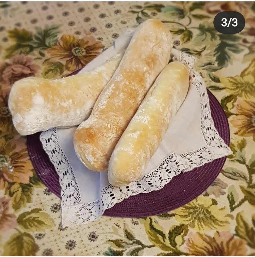 Первые чиабатты.