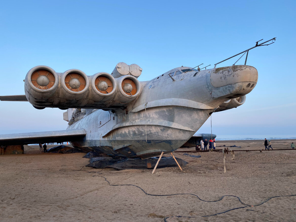 Экраноплан Лунь, Дагестан